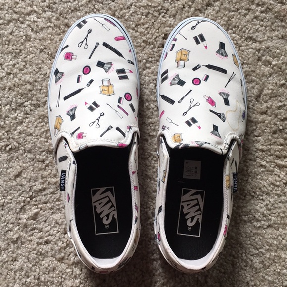 vans limited edition slip ons